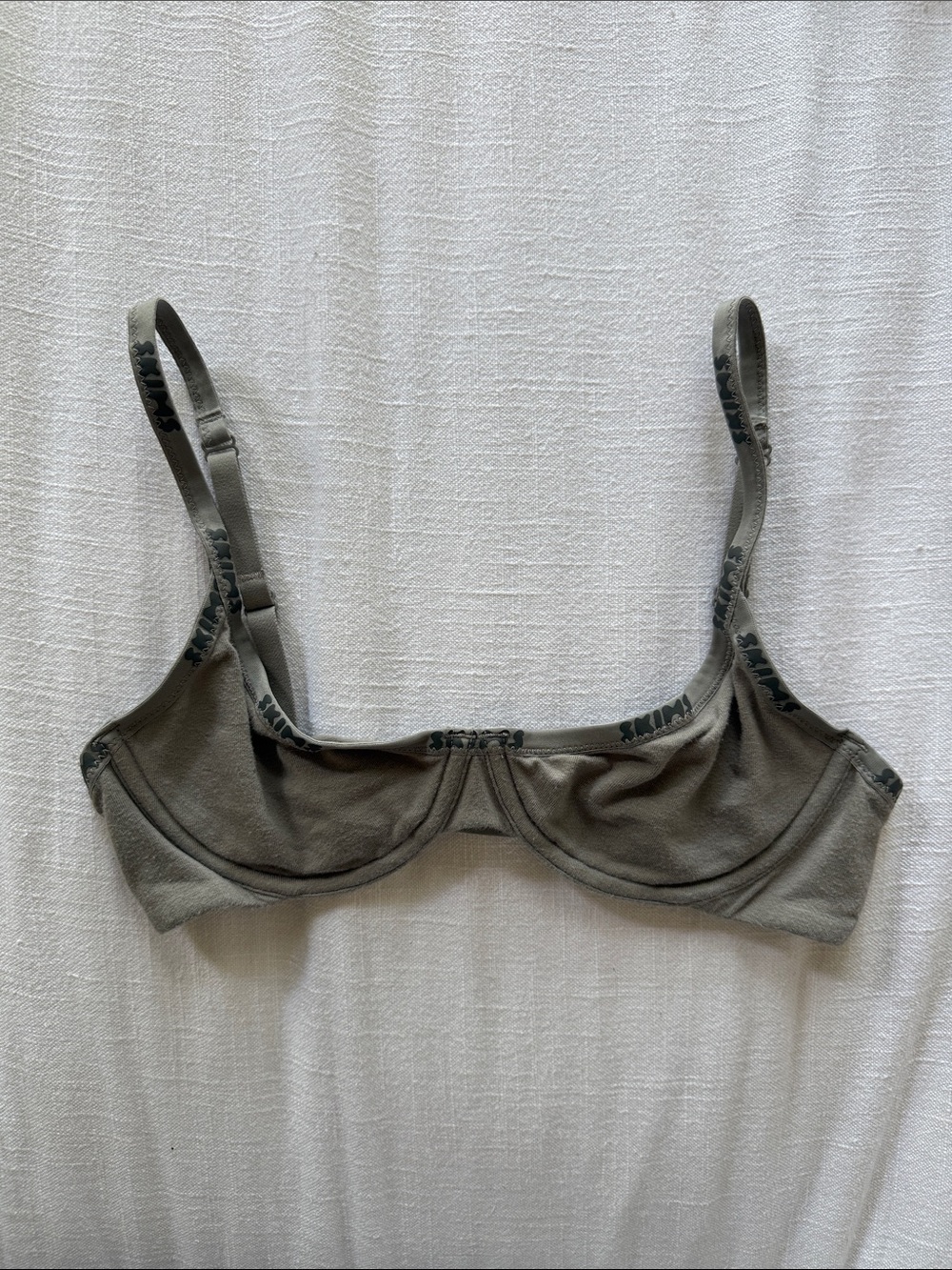 SKIMS Olive Green Underwire Bra